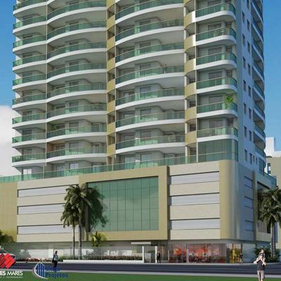 Mega Projetos Fachada Residencial Murano Praia Do Morro Fortes Mares Construtora Guarapari Espirito Santo