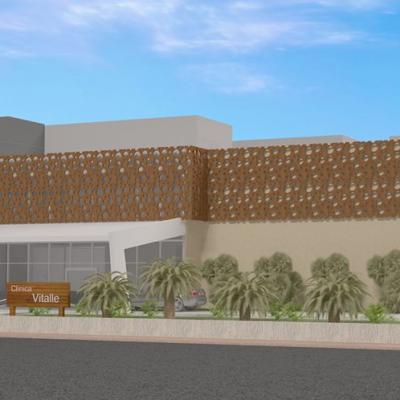 Mega Projetos Fachada Comercial Clinica Vitalle Guarpari Es