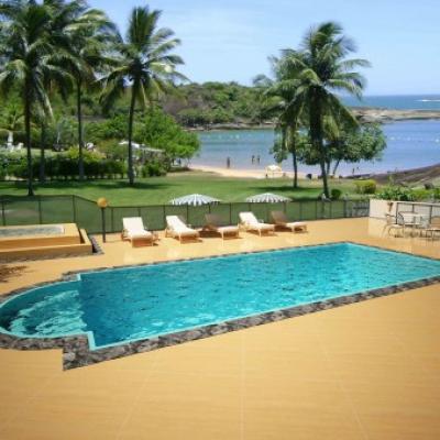 Mega Projetos Fachada Aldeia Da Praia Espirito Santo Guarapa Piscina