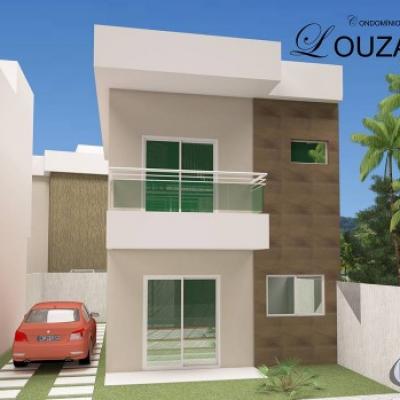 01 Mega Projetos Casa Fachada Condominio Louzada Setiba Guarapari Espirito Santo