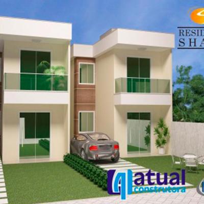 Mega Projetos Casa Fachada Residencial Shalon H Atual Construtora Santa Monica Guarapari Es