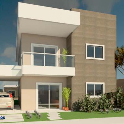 Mega Projetos Casa Fachada Residencial Lagoa Funda Espirito Santo 2