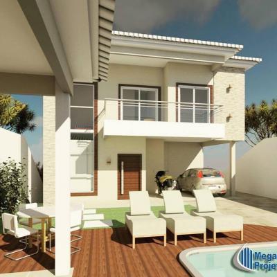 Mega Projtos Casa Fachada Entrada Jardim Boa Vista Guarapari Espirito Santo 1