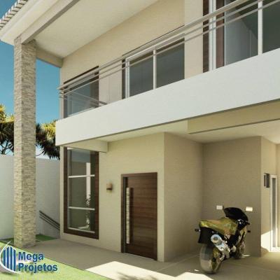 Mega Projtos Casa Fachada Entrada Jardim Boa Vista Guarapari Espirito Santo 2