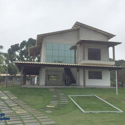 Mega Projetos Casas Fachadas Residencial Guarapari Espirito Santo 04