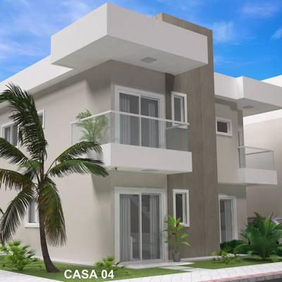 Mega Projetos Casa Fachada Condominio Treviso Santa Monica Guarapari Espirito Santo 04
