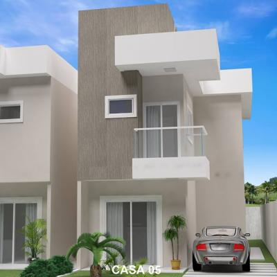 Mega Projetos Casa Fachada Condominio Treviso Santa Monica Guarapari Espirito Santo 05
