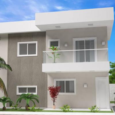 Mega Projetos Casa Fachada Condominio Treviso Santa Monica Guarapari Espirito Santo 08