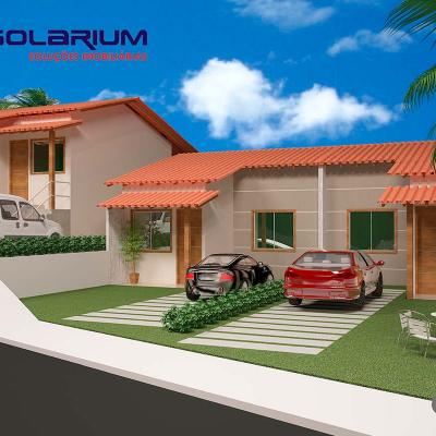 Mega Projetos Casa Fachada Condominio Urano Solarium Solucoes Santa Monica Guarapari Espirito Santo