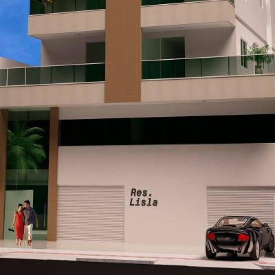 Mega Projetos Fachada Residencial Lisla Praia Do Morro Construtora Laviola Guarapari Es Apto